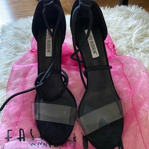 Fashion Nova Transparent shoe